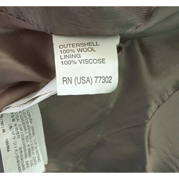 ZARA Mens 2 piece suit Light Gray Wool Pants 35x31 Blazer Size Men's  38 - Picture 4 of 12